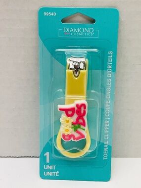 🌼4/$10🌼 NEW ‘Good Vibes’ Yellow Pedicure Toenail Clipper - 1 Clipper
